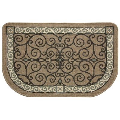 Pilgrim Eastly Scroll Hearth Rug (19637-1)