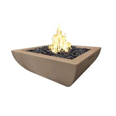 American Fyre Designs Bordeaux Petite Square Fire Bowl