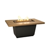 American Fyre Design Reclaimed Wood Cosmo Rectangle Firetable