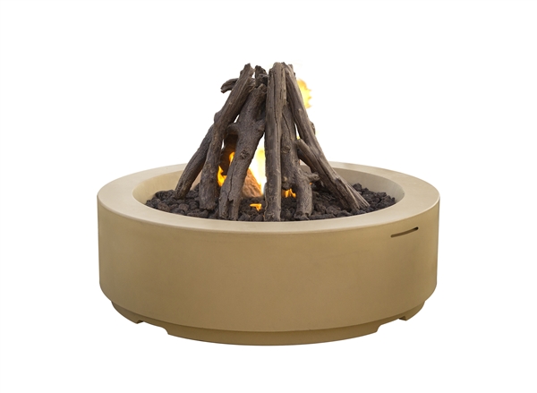 American Fyre Designs Louvre Round Fire Pit