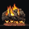 Real Fyre Royal English Oak 36-in Gas Logs with Burner Kit Options