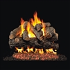 Real Fyre Royal English Oak Designer 18-in Gas Logs with Burner Kit Options