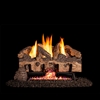 Real Fyre Charred Gnarled Split 30-in Logs Only