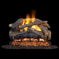 Real Fyre Colonial Oak 30-in Gas Logs with G52 Burner Kit Options