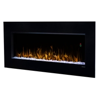 Dimplex Nicole 43" Wall-Mounted Linear Electric Fireplace with Acrylic Ember Bed