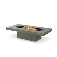 EcoSmart Fire Gin 90 Chat Outdoor Fire Table with Ethanol Burner
