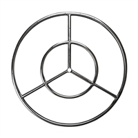 FireGlassPlus Stainless Steel Fire Rings