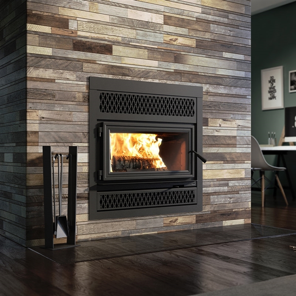 Valcourt FP10RS Lafayette IIS - Wood Burning Fireplace (With Square Faceplate)