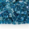 Fire Glass Plus 1/2-IN Blue Lagoon Reflective Fire Glass 10-Lb