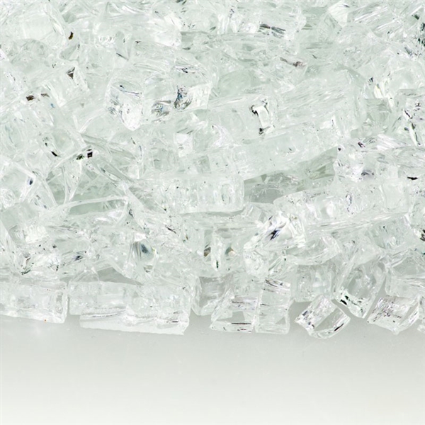 1/2-In Crystal Ice Fire Glass 10-Lb