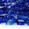 Fire Glass Plus 1/2-IN Sapphire Reflective Fireglass - 10 LB