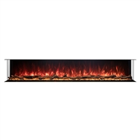 Modern Flames 96" Landscape Pro Multi-Sided Built-in/Wall Mount Electric Fireplace
