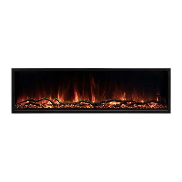 Modern Flames 56" Landscape Pro Slim Built-in Linear Electric Fireplace