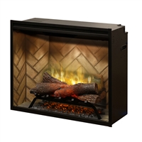 Dimplex Revillusion Herringbone 30" Built-in Electric Firebox (RBF30-FG)