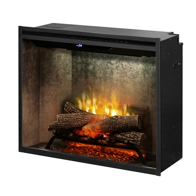 Dimplex Revillusion Weathered Concrete 30" Built-In Electric Firebox (RBF30WC)