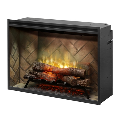 Dimplex Revillusion Herringbone 36" Built-in Electric Firebox (RBF36)