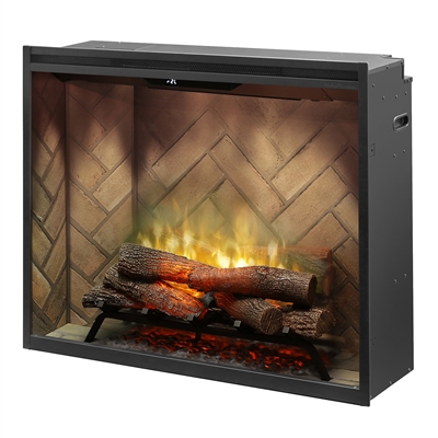 Dimplex Revillusion Herringbone 36" Portrait Built-in Electric Firebox (RBF36P)