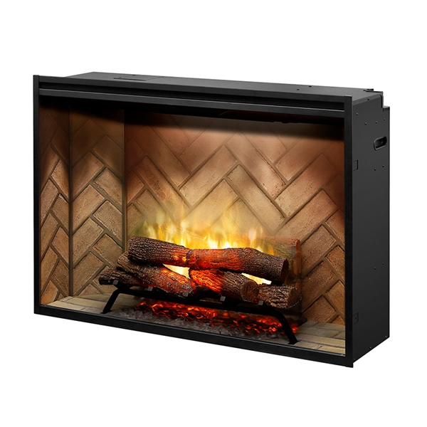 Dimplex Revillusion Herringbone 42" Built-in Electric Firebox (RBF42)