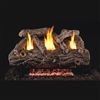 Real Fyre Golden Oak Designer 24-in Vent-Free Gas Logs with G9 Burner Kit Options