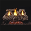 Real Fyre Golden Oak Designer 30-in Vent Free with G9 Burner Kit Options