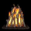 Real Fyre Rural Aged Oak Rumford Style 18/20" Gas Logs Only