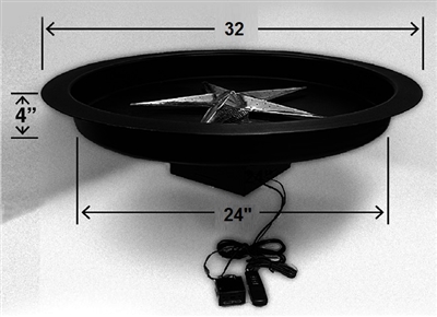 Stainless Steel 14-In Spoke Burner