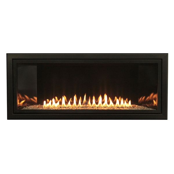 Empire Boulevard 36" Linear Vent Free Gas Fireplace, Millivolt