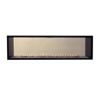 Empire Boulevard 48" See-Thru Vent-Free Linear IP Gas Fireplace with Thermostat Variable Remote Control