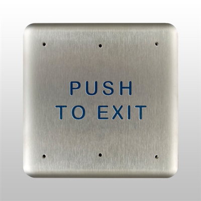 BEA 10PBSE 4.75 Inch Square Push Plate