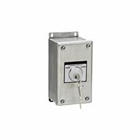 1K4X-SS NEMA 4X Exterior OPEN-CLOSE Key Switch with Stainless Steel Enclosure