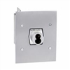 1KF-SLF NEMA 1 Interior Tamperproof OPEN-CLOSE S Type Large Format Cylinder Key Switch Flush Mount