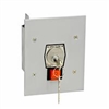 1KFS NEMA 1 Interior Tamperproof OPEN-CLOSE Key Switch with Stop Button Flush Mount