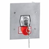 1KFSX-BC Exterior Tamperproof OPEN-CLOSE Best Cylinder or Equivalent Key Switch with Stop Button Flush Mount