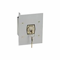 1KFX Exterior Tamperproof OPEN-CLOSE Key Switch Flush Mount