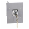 1KFX-BC Exterior Tamperproof OPEN-CLOSE Best Cylinder or Equivalent Key Switch Flush Mount