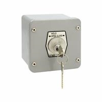 1KXL-O NEMA 4 Exterior HOLD OPEN-CLOSE Key Switch Surface Mount