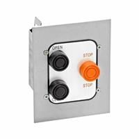 3BFX Exterior Three Button Flush Mount Control Station