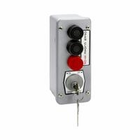 3BLM NEMA 4 Exterior Three Button with Mortise Lockout Surface Mount Control Station