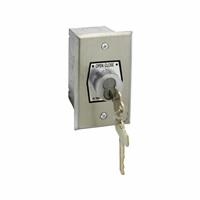 HBF-BC NEMA 1 Interior OPEN-CLOSE Best Cylinder or Equivalent Key Switch in Single Gang Back Box Flush Mount