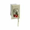 HBFS-BC NEMA 1 Interior OPEN-CLOSE Best Cylinder or Equivalent Key Switch with Stop Button in Single Gang Back Box Flush Mount