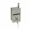 HBFT NEMA 1 Interior Tamperproof OPEN-CLOSE Key Switch in Single Gang Back Box Flush Mount