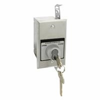 HBFT-BC NEMA 1 Interior Tamperproof OPEN-CLOSE Best Cylinder or Equivalent Key Switch in Single Gang Back Box Flush Mount