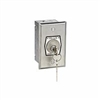 HBFX Exterior OPEN-CLOSE Key Switch in Single Gang Back Box Flush Mount