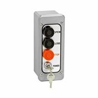 PBTL-3 NEMA 4 Exterior Three Button with Lockout Surface Mount Control Station