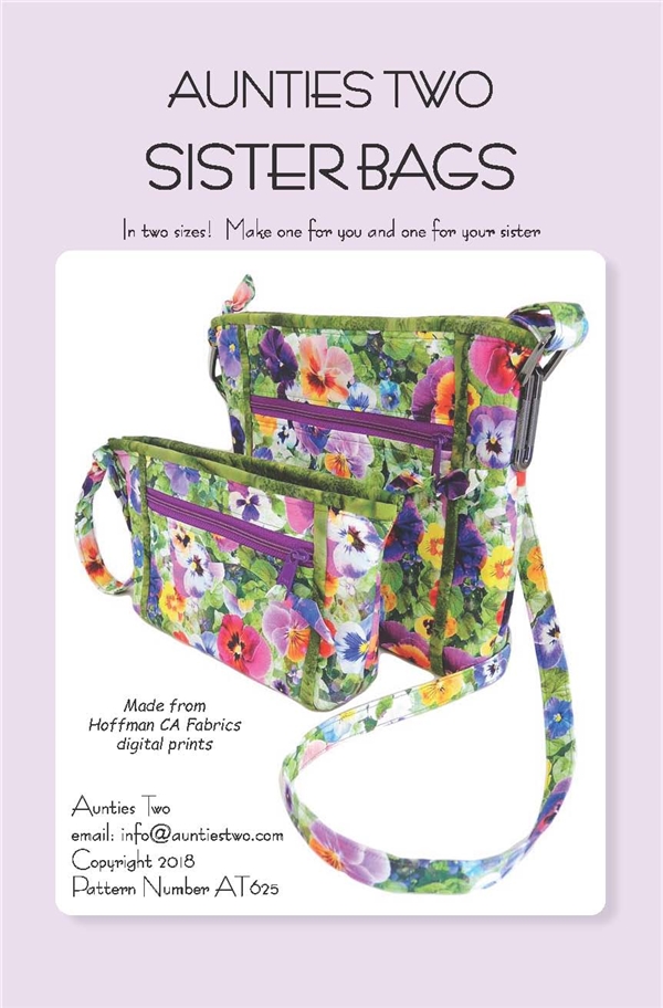 Sisters Bag Pattern by Aunties Two