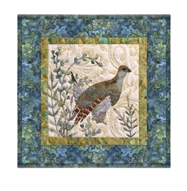 Quilt block of a grouse