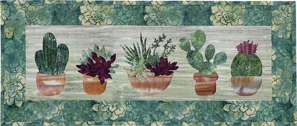 Prickly Pots Traditional Fabric Kit