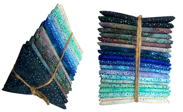 Hoffman 885 Batik Blues Fat Quarter Bundle (20 pieces) - SOLD OUT!