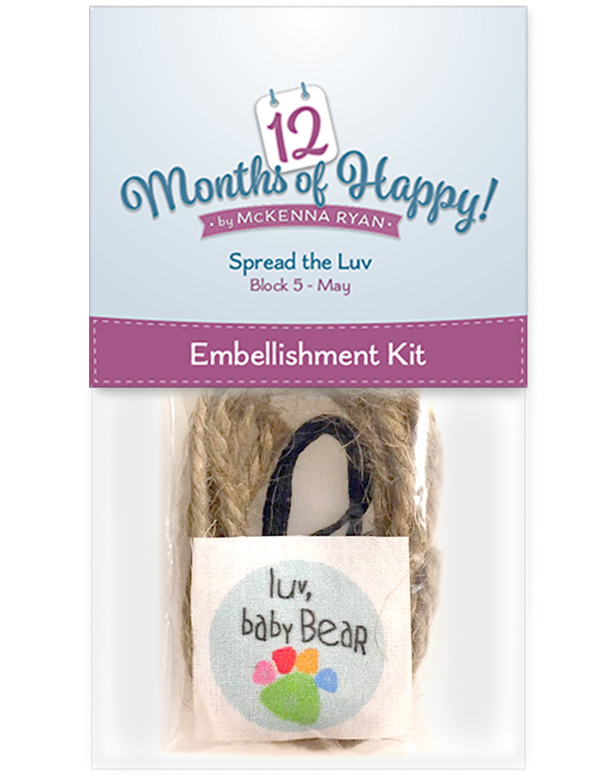 Spread the Luv Embellishment Kit - Sold Out