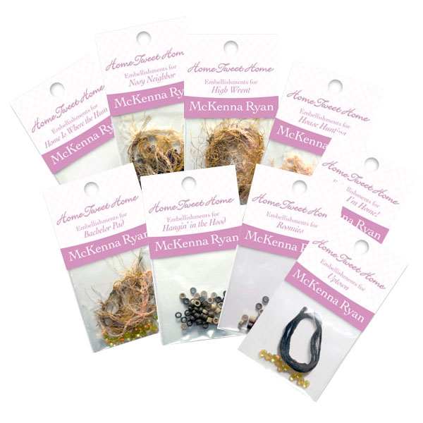 Home Tweet Home Complete Embellishment Set  - Sold Out